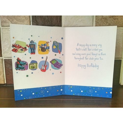 Age 11 Birthday Card - Boys - 004