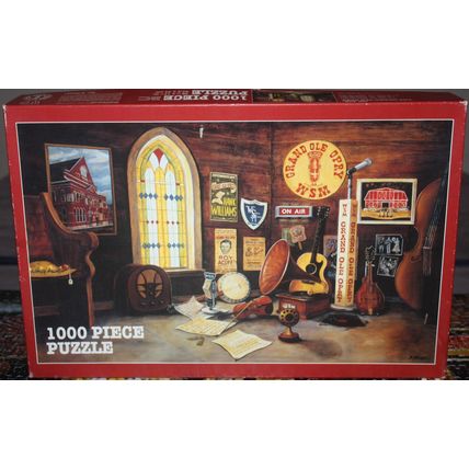 On Air, The Grand Ole Opry 1000 Piece Puzzle - Complete