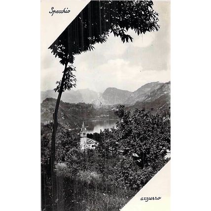 Specchio-Azzuro Italy Postcard unused VGC