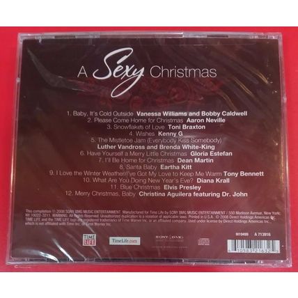 A SEXY CHRISTMAS by VARIOUS ARTISTS (CD, 2008 - Sony/BMG - USA) BRAND NEW SEALED