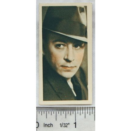 1934 Godfrey Phillips Film stars No. 12 George Raft