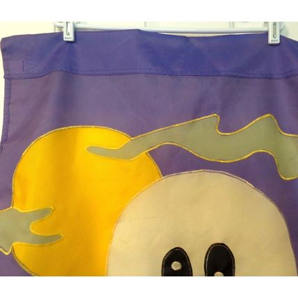 Colorful 100% Nylon Trick or Treater Halloween Flag 29" X 45" Hangs Vertically