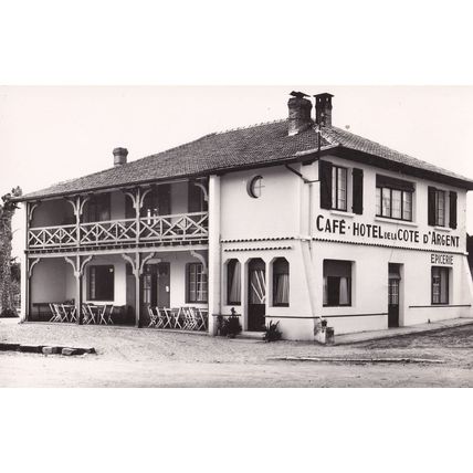 Seignosse Hotel De La Cote D'Argent Real Photo Postcard