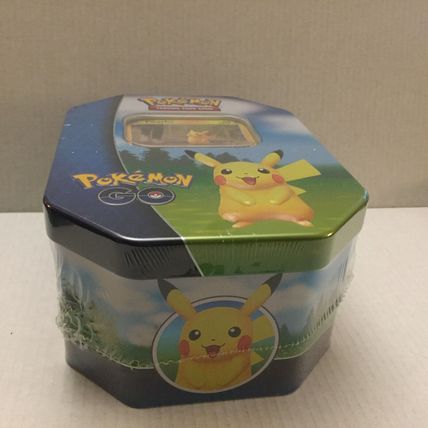 New Pokemon Go Holo Pikachu Premium Tin - 42 Total Cards