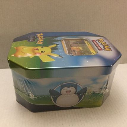 New Pokemon Go Holo Pikachu Premium Tin - 42 Total Cards