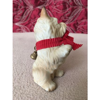 Cairn Terrier Bisque Porcelain Figurine by HHH Harvey Knox H563B83 Collectable
