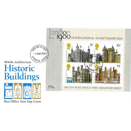 1978 Stamp Exhibition MS UnAddressed HRD4