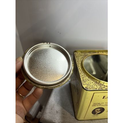 Twinings of London Earl Grey EMPTY Vintage 1990 Collectible Tin Container