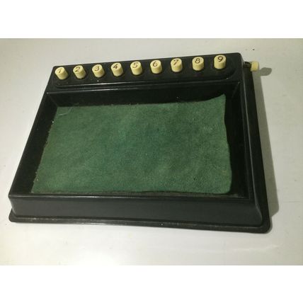 bakelite joblot bagatelle klikatelle darning mushroom regle du jeu le monac rare