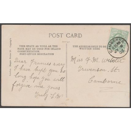 Actress Miss Gertie Millar, 1905 - Empire Series Postcard
