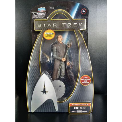 6 INCH "WARP Collection Star Trek“ NERO ” Action figure (New in Box )UK FREEPOST