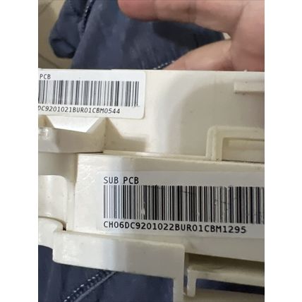 Samsung Control DC92-01021B DC92-01022B WA422PRHDWR/AA WA400PJHDWR/AA