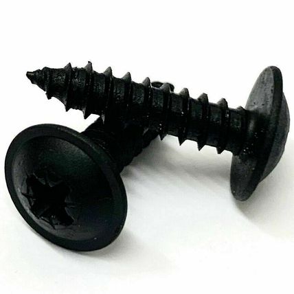 6g 8g 10g BLACK PASSIVATED POZI FLANGE SELF TAPPING PANEL SCREWS