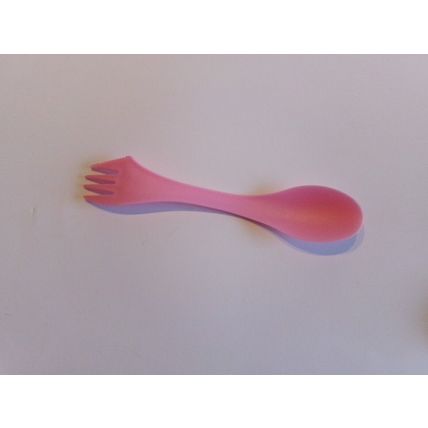 Pet Feeding Fork Knife Spoon - Plastic Dog Cat Food Fork Various Colours