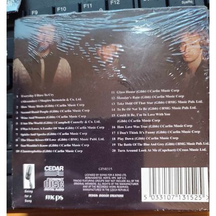 The Bee Gees CD Three Kisses Of Love 20 Track Album In A Card Sleeve Rare New