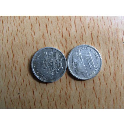 Spain 1993 Juan Carlos 1 Peseta Coin