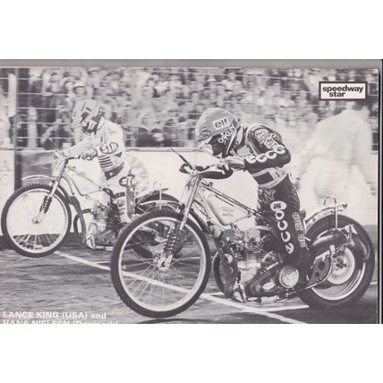 Speedway Star magazine : September 29, 1984. World Longtrack Final - Erik-a.