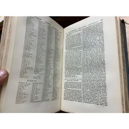 RARE* 1853 "HANSARD'S PARLIAMENTARY DEBATES FOR THE YEAR 1852" 1.3kg BOOK (P7)