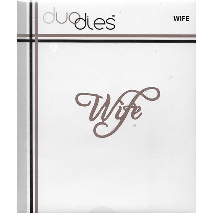 Duo Dies. Wife Die. Die Cutting Cardmaking Scrapbooking Crafts