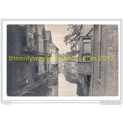 OLD WEAVERS, AD 1515, CANTERBURY, KENT, ENGLAND, Postcard