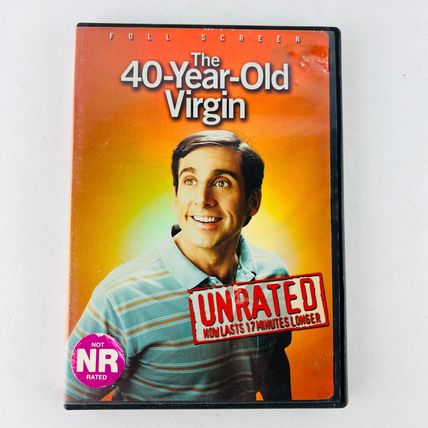 The 40-Year-Old Virgin DVD Unrated Steve Carell, Catherine Keener