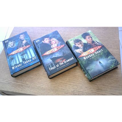 Doctor Who - 3 Hardback Novels Bundle (2005-7) 9th & 10th Doctor BBC Books