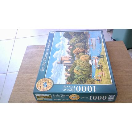 BY THE THAMES AT WINDSOR Jigsaw Puzzle (1000 Piece) FX Schmid (2020)