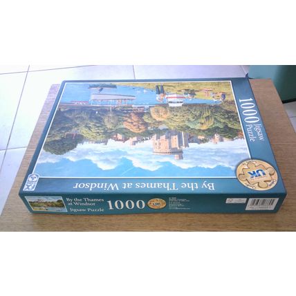 BY THE THAMES AT WINDSOR Jigsaw Puzzle (1000 Piece) FX Schmid (2020)