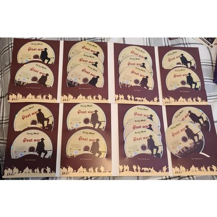 GREAT WAR COMPLETE SERIES 26 EPISODES ON 19 DISCS PROMO DVDS SET BOXSET RARE