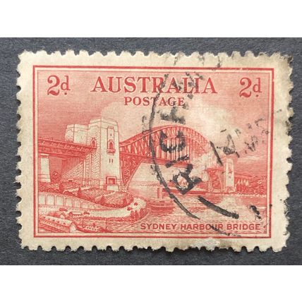 AUSTRALIA 1932 SG 0141 'SYDNEY BRIDGE' USED 2d #1