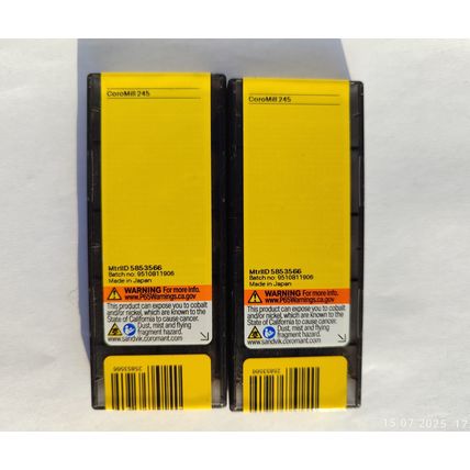 SANDVIK R245-12T3E-PL S40T CoroMill 245, 1box=10pcs New