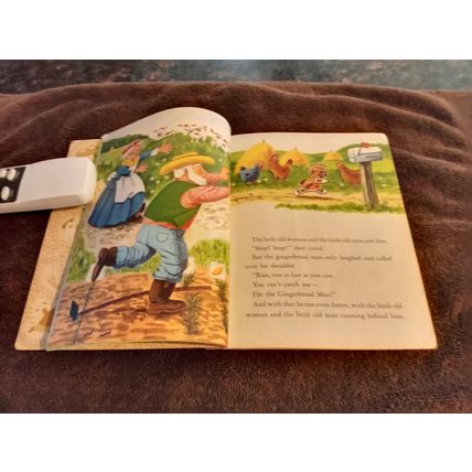 Little Golden Book The Gingerbread Man (F) 6th Edition By Nancy Nolte 1969