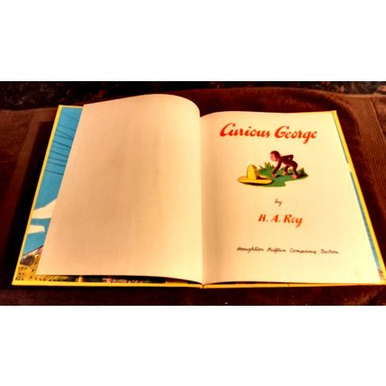Curious George By H. A. Rey 1993 10 1/4" Tall