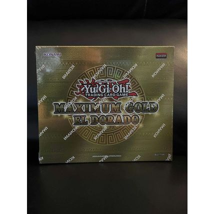 Maximum Gold: El Dorado Box Yu-Gi-Oh! Brand New Sealed Trading Card