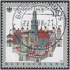 SG 2828: 1,100th Anniversary of Nordlingen.