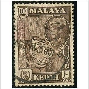 KEDAH 1959/1962 SG 109 - fine used (o)
