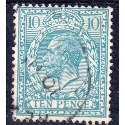 Sg394 10d turqouise blue CDS FINE USED U108