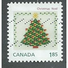 CAN 2013 $1.85 (S/A)' CHRISTMAS' FINE USED (EBID44-258)