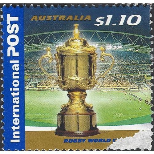 AUSTRALIA, SPORT, Rugby World Cup, blue 2003, $1.10