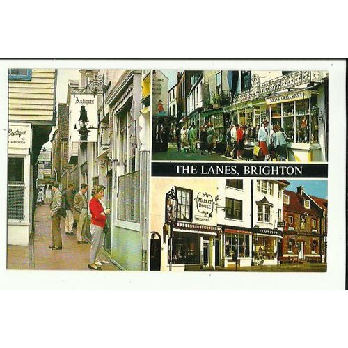 Sussex BRIGHTON The Lanes Postcard by Constance (BT 44)