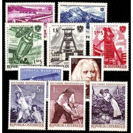 ÖSTERREICH AUSTRIA [1961] Jahr ex ( **/mnh ) [01]