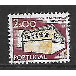 PORTUGAL 1972 2E DOMUS MUNICIPALIS BRAGANZA SG 1448P FINE USED#
