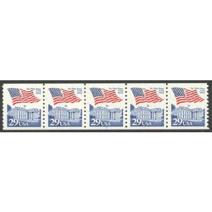 2609 29c U.S. Flag Over White House Fine MNH PNC 11/5 V0534