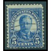 Used 637 5c Theodore Roosevelt Average Plus M10332