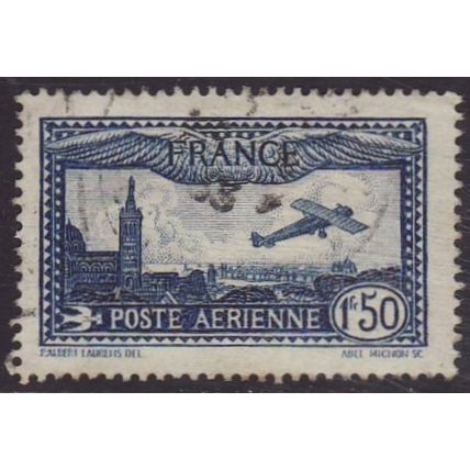 France 1930 SG 484 Used - Airmail/Aircraft (C-037-01)