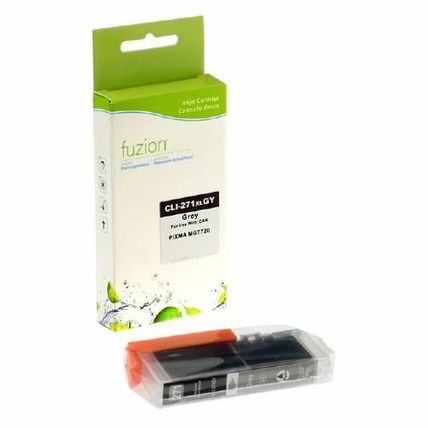 Compatible with Canon CLI-271XL Grey HY Inkjet Cartridge - fuzion™ Premium Compa