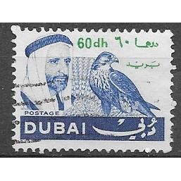 DUBAI Faucon 60 DH OBLITERE ( USED )