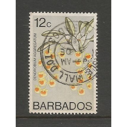 Barbados 1974-7 Orchids 12c, used. SG492/516