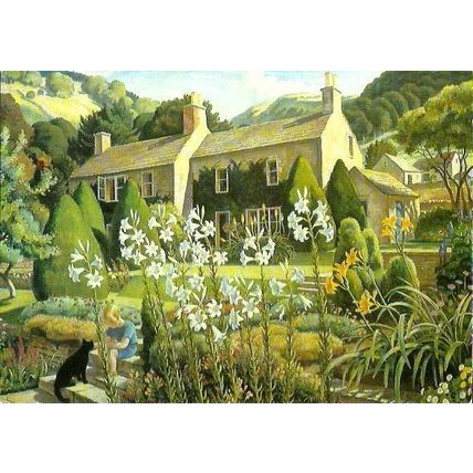 Art ADRIAN PAUL ALLINSON Cotswold Blooms Postcard (Medici 2095)