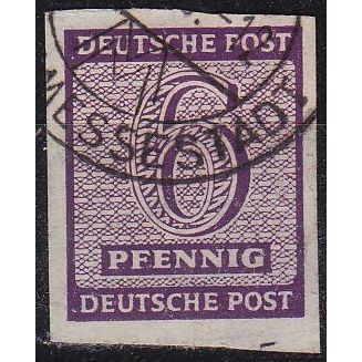 GERMANY Alliiert SBZ [West-Sachsen] MiNr 0117 X ( O/used )